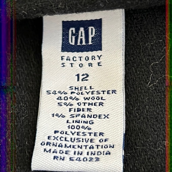 Gap rhinestone embellished A-line wool skirt - Picture 4 of 6